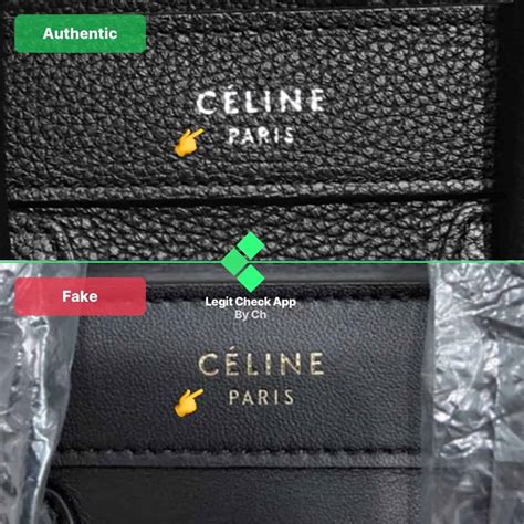 celine paris bag real vs fake|how to find a Celine bag.